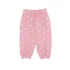 Pantalones de Verano Antimosquitos para Niños, Ropa Exterior de Primavera y Otoño para Bebés Niñas, Pantalones de Linterna, Pantalones Finos de Algodón Puro para Niños de 0 a 5 Años