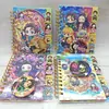 Nueva papelería de cuaderno Demon Slayer A7, pequeño cuaderno, bloc de notas portátil lindo, regalo para estudiantes y niños