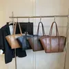 Bolso de Mano Retro Transfronterizo, Bolso de Gran Capacidad para Mujer para el Trabajo, Bolso de Hombro Versátil de Moda Casual, Bolso de Mano de Alta Gama