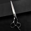 Tijeras Profesionales de Barbero con Patrón Damasco Tijeras de Peluquería Tijeras de Peluquería Corte Plano Entresacado Dientes Finos Tijeras para Recortar Tijeras Espina de Pescado