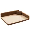 Cama para Gato Cálida Desmontable y Lavable de Otoño e Invierno, Esterilla para Golden Retriever y Border Collie, Cama para Perro Grande, Sofá Acolchado Bloqueado por Color, Cama para Perro Grande