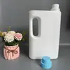 Botella de Detergente para Ropa 2kg Botella de Empaque Líquido Suavizante de Telas Fabricante Puede Personalizar Botella Blanca de Detergente para Ropa