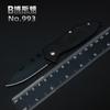 Hoja de corte de alta dureza cuchillo de acero inoxidable camping portátil supervivencia cuchillo militar popular acero al cromo cuchillo plegable para exteriores al por mayor