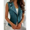 2026 Amazon Aliexpress Nuevo Estilo de Ropa de Primavera Chaleco de Gamuza Decorado con Cremallera