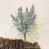 7 tenedores planta de hierba de invierno pared vegetal material de combinación lavanda simulación accesorios para el hogar fuente de AliExpress salvia flores de plástico