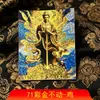 Atacado Pintado à Mão Semi-Colorido Dourado Série Oito Guardiões Dourado Incrustado Núcleo da Pintura Thangka Fonte 65-72