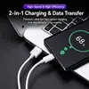 Cabezal de Carga Rápida Super Cargador 6A Aplicable Xiaomi Huawei Cable de Datos Tipo-C para Teléfono Móvil Multilongitud Opcional