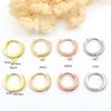 Aretes de Aro de Circonita de Oro de 14K Hechos a Mano DIY Clips para Oreja Ganchos para Aretes Materiales para Aretes Accesorios