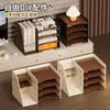 Caja de Almacenamiento de Archivos de Escritorio, Estante de Almacenamiento de Información de Escritorio, Organizador de Libros y Papelería para Dormitorio de Estudiantes, Marco de Archivos A4