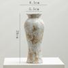 Shumen Vintage Estilo Sedoso Cerâmica Decoração Vaso de Flores Secas Entrada Sala de Estar Pousada Ornamentos de Flores Luxo Leve de Alta Qualidade