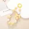 Contas São Nova Cor Banhada Contas Ninho de Pássaro Pingente Corrente de Celular Cordão de Celular com Contas Corrente para Pendurar Pequenos Presentes