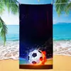 Toalha de Praia Modelo Novo 2026 da Copa do Mundo de Futebol dos Estados Unidos, Canadá e México, Toalha de Banho de Praia de Microfibra, Toalha Estampada de Secagem Rápida
