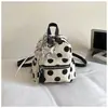 Shuai Mi Jia 2026 Verano Nuevo Mochila Estilo Coreano de Alta Gama Estilo Universitario Estrella para Estudiantes, Bolso de Doble Hombro Casual y Ligero