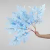 Ramo artificial de hojas de roble para boda, material floral de 5 puntas hoja Chunyu, flores artificiales para decoración de techo, arreglo floral, decoración de pasillo con follaje acompañante