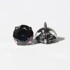 Pendientes de Titanio F136 con Base Redonda y Garras, Circonitas 5A, Piercings de Nariz, Piercings de Cartílago, Piercings de Labio, Fabricante de Joyería para Piercing de Aleación de Titanio en Stock