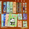 Set de papelería para jardín de infantes para niños, lindo y atractivo set de seis piezas de papelería, regalo de premio, recompensa de regreso a clases, recuerdo