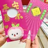 Pegatinas Doradas para Teléfono con Diseños de Frutas, Oro Puro 999, Entrega Inmediata, Atrae Riqueza, Hechas a la Medida para Negocios, Regalos de Año Nuevo al por Mayor