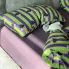 Sábana de Algodón Puro de Doble Capa de Grado A para Maternidad e Infancia, Amigable con la Piel, para Dormitorio de Estudiantes, Cama Individual Infantil, Sábana Ajustable y Funda de Edredón