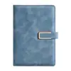 Cuaderno de negocios A5 de alta calidad con hebilla engrosada, personalizable con impresión de logotipo, bloc de notas para reuniones de oficina B5