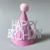 Sombreros de Cumpleaños para Mascotas Más Vendidos de Amazon, Creativos Sombreros de Bola de Pelo Brillante para Mascota Gato y Perro Decoraciones para Fiesta Festiva