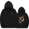 Sudadera Nueva para Hombre 2025 Colaboración Jack Sudaderas Moda Tendencia Sudadera con Capucha Top Juvenil