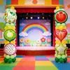 Dia das Crianças Série Frutas Palco do Dia das Crianças Balão de Alumínio Decoração Balões de Brinquedo em Formato de Frutas Atacado