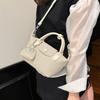 Bolso de Mano para Empanadas para Mujer, Estilo Coreano, Nuevo Diseño de Nicho Verano 2026, Bolso de Hombro Rayado, Bolso Cruzado de Alta Gama