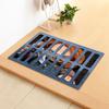 Venta Caliente Transfronteriza Serie de Halloween Tapa de Alcantarilla Payaso 3D Thriller Cara Grimace Alfombrilla Antideslizante Felpudo de Puerta de Baño Oferta de Fábrica