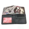 Naruto Kakashi yuzhibo zorrillo Naruto billetera anime japonés monedero corto de silicona tarjetero para hombre