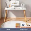 Tocador con espejo en stock para dormitorio, mesa de maquillaje modelo nuevo simple y moderno, tocador de dormitorio principal, gabinete de almacenamiento, tocador de lujo ligero