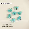 Accesorios para Joyería DIY Cabeza de Oso Linda Accesorios para Pendientes de Resina Pendientes con Cuentas Cadena para Teléfono Móvil Colgante para Bolso