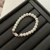 Moda fiebre estilo coreano collar de perlas francesas cadena para clavícula de mujer temperamento