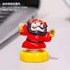 Enfeite giratório estilo chinês Zhongkui para mesa de computador, pequena peça decorativa para estação de trabalho, Pequeno presente Zhongkui Daojun Deus da Riqueza