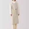 Delantal Cruzado para Comercio Exterior Estilo Japonés y Coreano que Cubre la Cadera para Jardinería y Cocina, Estilo Nórdico, Moda Minimalista Japonesa, Ropa de Trabajo Unisex