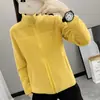Chamarra de Felpa para Mujer 2025 Nueva Cálida Otoño e Invierno Casual con Forro de Felpa Engrosada Polar Doble Cara Cuello Alto Sudadera para Mujer