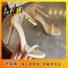 Nueva colección primavera/verano 2026: Sandalias minimalistas y seductoras de una sola tira para mujer, perfectas para discotecas y fiestas, con un diseño de estilo romano, un efecto adelgazante y tacones altos - un artículo superventas