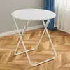 Mesa redonda dobrável multicolor personalizada, mesa de lazer para varanda, mesa de jantar simples para casa, mesa de jantar portátil para apartamentos pequenos, atacado