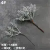 Materiais Acessórios para Coroa de Cabeça Floral Estilo Floresta DIY Artesanal Corsage Chapéu de Palha Flores Planta Suculenta Veludo Geada Branca Verde
