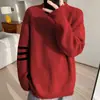 Nuevos suéteres de punto para otoño e invierno para hombres y parejas, chaquetas cárdigan, estilo old money, cuello redondo, corte holgado, moderno, venta al por mayor de fábrica transfronteriza
