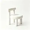 Cadeira de Penteadeira para Quarto de Casa de Luxo Leve Modelo de Sala de Estar Criativo Silenciosa Resistente ao Desgaste Cadeira para Sala de Estar de Casa