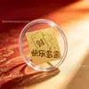 Pegatinas para Teléfono de Oro Puro 999 del Año de la Oveja, Pequeñas Pegatinas de Pan de Oro, Productos de Atracción para Transmisiones en Vivo de Tienda, Regalos de Fábrica