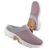 Calcetines Transpirables de Punto Fly de Nueva Llegada Transfronterizos, Zapatos de Mujer de Media Caña, Zapatos Deportivos Casuales Ligeros para Mujer, Pantuflas de Talla Grande
