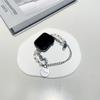 Pulseira de Metal Perolado Adequada para Apple Watch 11ª Geração 10/987 Apple iWatch 11ª Geração 10/987