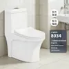 Venda Direta de Fábrica de Vasos Sanitários Cerâmicos de Tubo Grande, Vasos Sanitários com Sifão, Vasos Sanitários de Descarga Comum, Jinbaisheng Banheiro 8102