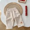 Ropa de Año Nuevo para niños de 0 a 6 años, abrigo de invierno con forro polar bordado y acolchado de algodón grueso, abrigo de invierno para niñas AY651