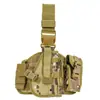 Amazon Coldre de Cintura para Arma com Tira de Perna Coldre de Saque Rápido Acessório para Esportes ao Ar Livre Bolsa de Armazenamento Equipamento Camuflado Cs Customização