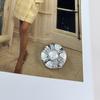 Botones de Metal Perlado de Alta Gama Yisen Estilo Chanel Botones Decorativos para Abrigo de Nailon de Doble Cara Estilo Nacional de Estilo Chino Nuevo Botones para Abrigo