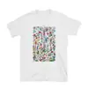 Camiseta con Ilustración de Flores Vintage Estilo Boho Floral Casual