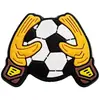 Serie de Fútbol Zuecos Hebilla de Zapato DIY Creativo Gama Alta Accesorios Decorativos para Zapatos de Jardín Flor para Zuecos