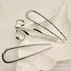 Horquillas en forma de U Europeas y Americanas, Horquillas de Aleación de Alta Gama para la Parte Trasera de la Cabeza, Elegantes Horquillas para Moños para Mujeres, En Stock